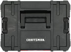 CRAFTSMAN VERSASTACK Tool Box, 16.9 In. Single Deep Drawer Plastic Tool Box Organizer, Heavy Duty 16.5 Lb. Load Capacity (CMST17803) by CRAFTSMAN