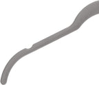 Amazon Basics Space Saving Slim Velvet Non-Slip Clothes Hangers, Sturdy, Gray/Silver, 100-Pack - Image 8