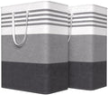 WOWBOX 2 Pack Laundry Baskets, Collapsible Dirty Clothes Laundry Hampers by WOWBOX
