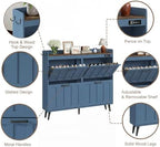 ChooChoo Shoe Storage Cabinet with 4 Flip Drawers and Deodorizer - Image 5