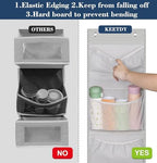 KEETDY Over the Door Organizer Storage for Closet with 5 Pockets Organizer for Bedroom Bathroom, 2 Pack - Image 5
