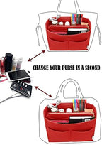 LEXSION Felt Purse Organizer Insert, Tote Bag Shaper Dividers with 5 Sizes - Image 5