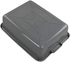4-Pack Bus Tubs, Commercial Tote Box, Plastic Bus Box (13 L), Grey - Image 3