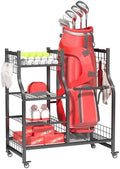 Ultrawall Golf Storage Organizer, Golf Bag Storage Stand for Garage by UltrawallGarageToolsOrganizer