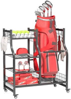 Ultrawall Golf Storage Organizer, Golf Bag Storage Stand for Garage by UltrawallGarageToolsOrganizer