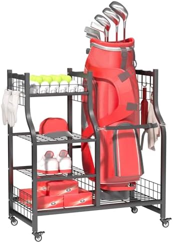 Ultrawall Golf Storage Organizer, Golf Bag Storage Stand for Garage by UltrawallGarageToolsOrganizer