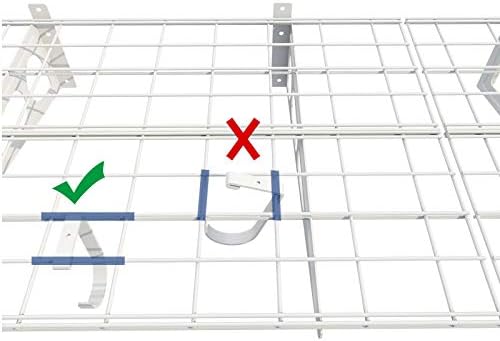 FLEXIMOUNTS 2-Pack 2x6ft Garage Shelving with Hooks, 1400lbs Load, White - Image 4