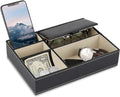 Baoyun Mens Valet Tray Organizer, Mens Jewelry Box, Nightstand Organizer by ByforKitchenHome