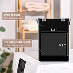 SUBEKYU Magnetic Lint Bin for Laundry Room Organization and Storage,Black - Image 2