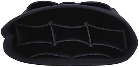 ZTUJO Purse Organizer Insert, Felt Bag Organizer For Handbag Purse Organizer,13 Colors, 6 Size (Slender Large, Black) - Image 5