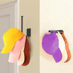 Durmmur Stainless Steel Hat Organizer, Hat Rack for Wall,Each Holds 15 Hats - Image 5