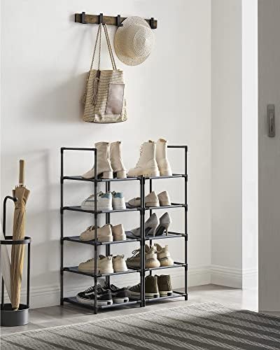 SONGMICS Shoe Rack, 10-Tier Shoe Shelf, Shoe Storage Organizer - Image 2