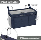 Bedside Caddy Bedside Storage Hanging Organizer for Bunk Dorm Bed Rail - Image 2
