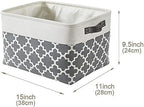 DECOMOMO Storage Bins, Large Fabric Storage Baskets for Shelves 3 Pack - Image 5