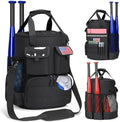 RAINSMORE Baseball Bucket Bag Baseball Coaches Accessories Organizer with Insulation Pocket Tactical Softball Bag with Anti-Slip Bottom, Multiple Pockets for Bat, Gloves, Scoreboards by RAINSMORE