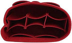 ZTUJO Purse Organizer Insert, Felt Bag Organizer For Handbag Purse Organizer,13 Colors, 6 Size (Medium, Red) - Image 5