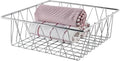 G.E.T. 12" Silver Square Metal Wire Basket for Pantry, Storage and More by Unknown