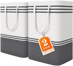 2 Pack Large Laundry Baskets, Laundry Hampers for Dorm, Bathroom, Room 75L by EpicTotes