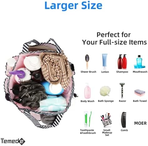 Temede Mesh Shower Caddy Portable for College Dorm Room Essentials - Image 4