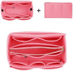 ZTUJO Purse Organizer Insert, Felt Bag Organizer with Metal Zipper, Handbag & Tote Shaper, For Speedy Neverfull Tote, 7 Sizes - Image 6