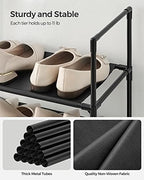 SONGMICS Shoe Rack, 10-Tier Shoe Shelf, Shoe Storage Organizer - Image 6