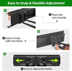 PIYILO Garage Wall Organizer, 48 inches Adjustable Garden Tool Organizer - Image 6