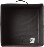 Amazon Basics Collapsible Fabric Storage Bins Organizer with Handles, Sturdy, Foldable, 10.5" x 10.5" x 11", Black, 6-Pack - Image 3