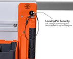 KLEIN TOOLS BC700WA LiftPro 24-Inch Wall Mount System, Heavy-Duty Modular Tool Organization with Four Interior and One Exterior Rail, 50-Pound Capacity Per Rail For Man Lift and Scissor Lift - Image 3
