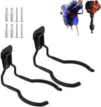 Power Tool Hanger, Weedeater Rack, Garage Wall Hooks, String Trimmer Hanger, Utility Hooks for Garage Tool Organizers and Storage (2 Pack), WEH01 by Juformin