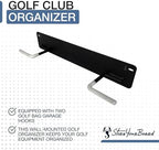 StoreYourBoard Wall Mount Golf Bag Storage Rack, Capacity for 2 Golf Bags - Image 2