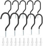 MAQIHAN 10 Garage Hooks Heavy Duty Bike Racks Wall Ceiling Hanging Storage by MaqiIhanCustomOfficial
