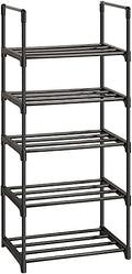 OYREL Shoe Rack, Sturdy Metal 5 Tier Narrow Shoes Organizer by OYREL