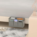 Bedside Caddy Storage Organizer for Bed Rails, Bed Caddy with 6 Pockets - Image 6