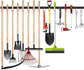 WALMANN All Metal 64 inch Wall Mount Garden Tool Organizer for Garage by WALMANN