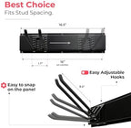 TIDYME Garage Tool Organizer Wall Mount, 64", 4 Racks 8 Hooks, 400 lbs - Image 6