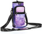 Nuovoware Water Bottle Carrier Bag, 25oz/32oz, StarrySky Purple by NUOVOWARE