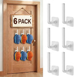 Hat Racks for Wall, 6 Pack Wall Hat Organizer, Adhesive Hat Holde for Door by Unknown