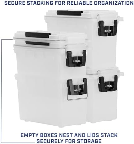 Sheffield 12635 Ammo Box Made in USA Stackable Lockable Ammo Storage Box - Image 6