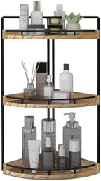 Dorhors Corner Bathroom Organizer Countertop,Vanity Counter Storage Shelf by Dorhors