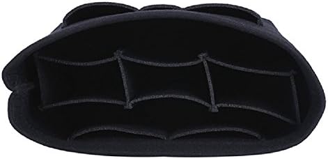 ZTUJO Purse Organizer Insert, Felt Bag Organizer For Handbag, 13 Colors, 6 Sizes (X-Large, Black) - Image 5