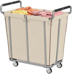 Gewudraw 360L Laundry Hamper with Wheels, Khaki, 95 Gallons by Gewudraw