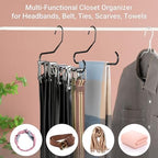 Mkono Hat Organizer, Hat Storage Hangers for Closet Holder 40 Caps Set of 4 - Image 4