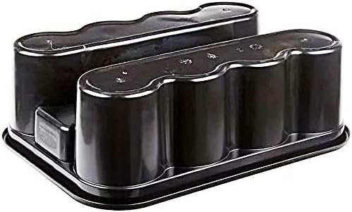 Rubbermaid Commercial Products Deluxe Carry Caddy for Take-Out Coffee/Soft Drinks Postmates/Uber Eats/Food Delivery Cleaning Products Sports/Water Bottles Black - Image 5