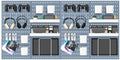 MULSAME Pegboard Combination Kit, 25.2" x 50.4" Wall Mounted Storage Set with 8 Pegboards & 40 Accessories Hanging, Peg Boards Organizer by MULSAME