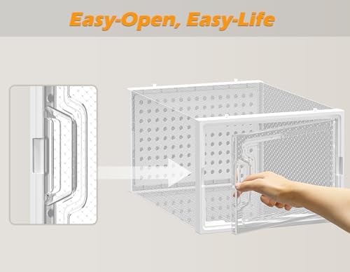 HOMIDEC Clear Shoe Storage Boxes, Stackable Shoe Organizer for Closet - Image 5