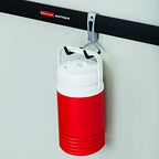 Rubbermaid Fasttrack Wall Mounted Garage Storage Utility Multi Hook for Tools, Chairs, Hose, Equipment, and Other Items, Supports 25 Lbs Each (6 Pack) - Image 3