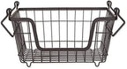 DII Metal Wire Utility Storage Bin, Small, 11x11x6", Black by DII