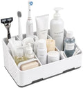 Cleangor Countertop Bathroom Organizer, Toothbrush Holder with Drainage by Cleangor