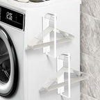 2-Pack Magnetic Hanger Holder for Laundry Room, White by FODIENS