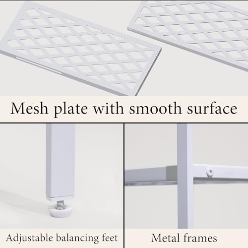 Shoe Rack, 45.6" Expandable Shoe Storage Organizer for Closet - Stackable - Image 7